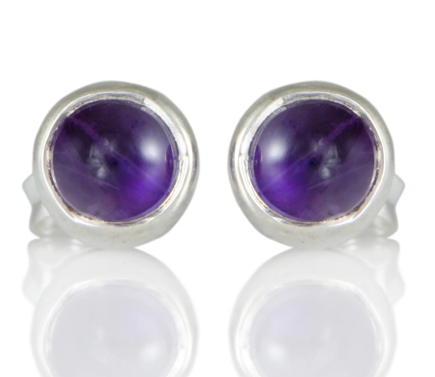 Ohrringe mit Amethyst