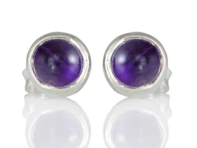 Ohrringe mit Amethyst