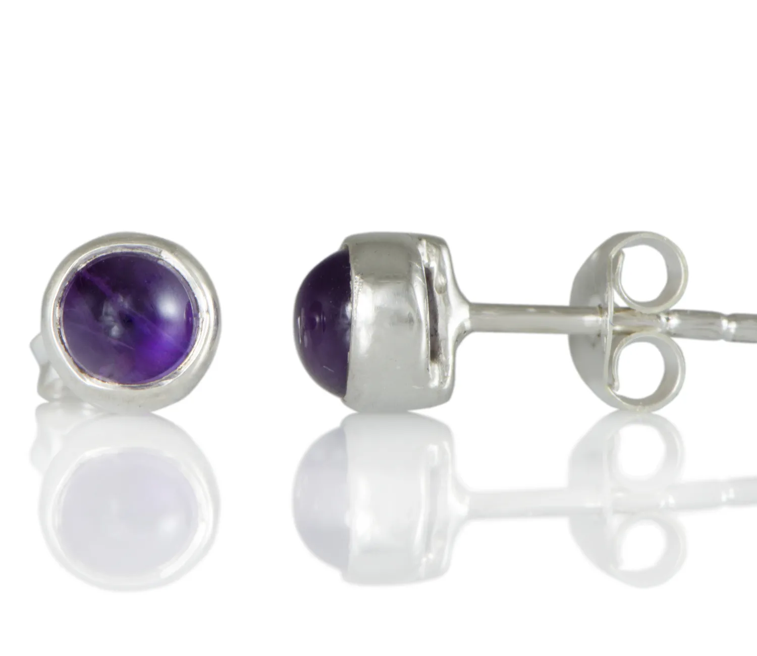 Ohrringe mit Amethyst