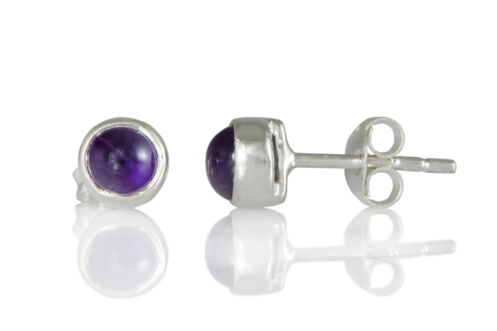 Ohrringe mit Amethyst