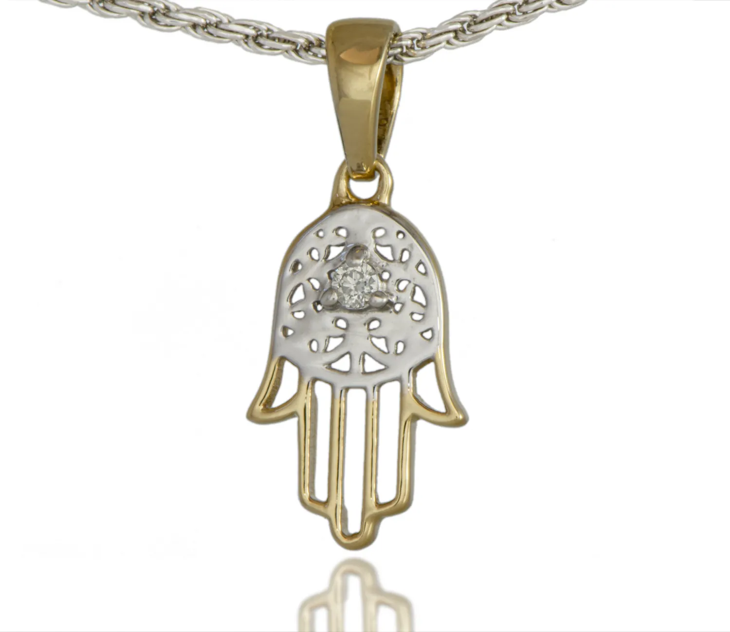 Die Hand der Fatima mit Diamant