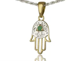 Die Hand der Fatima mit Smaragd