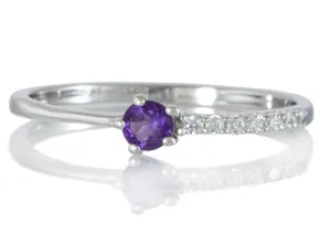 Ring mit Amethyst