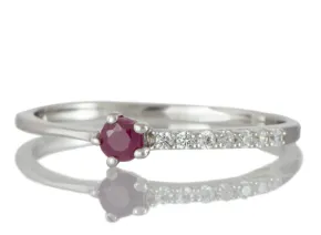 Ring mit Rubin