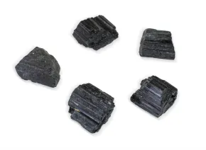 Unbearbeiteter schwarzer Turmalin