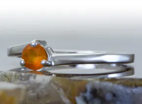 Silberring mit Karneol