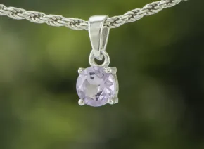 Anhänger mit Lavendelamethyst