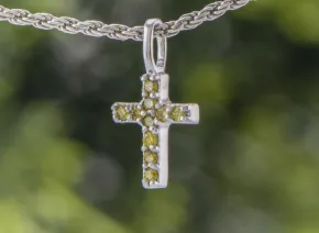 Kreuz mit Gelben Diamanten