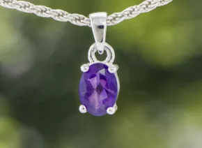 Anhänger mit Amethyst