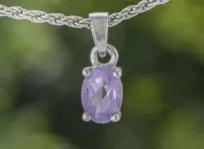 Anhänger mit Lavendelamethyst