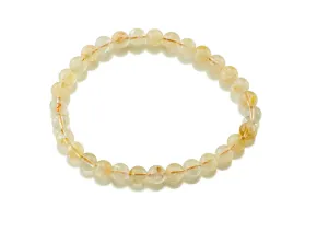 Armband mit Citrin 6mm