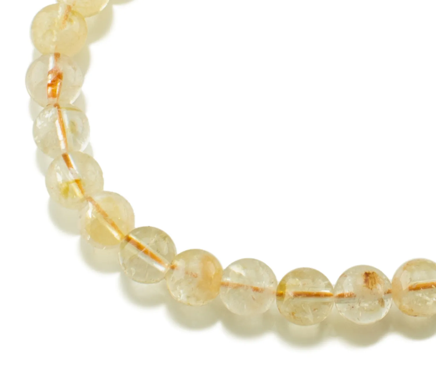 Armband mit Citrin 6mm