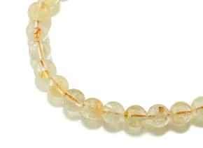 Armband mit Citrin 6mm