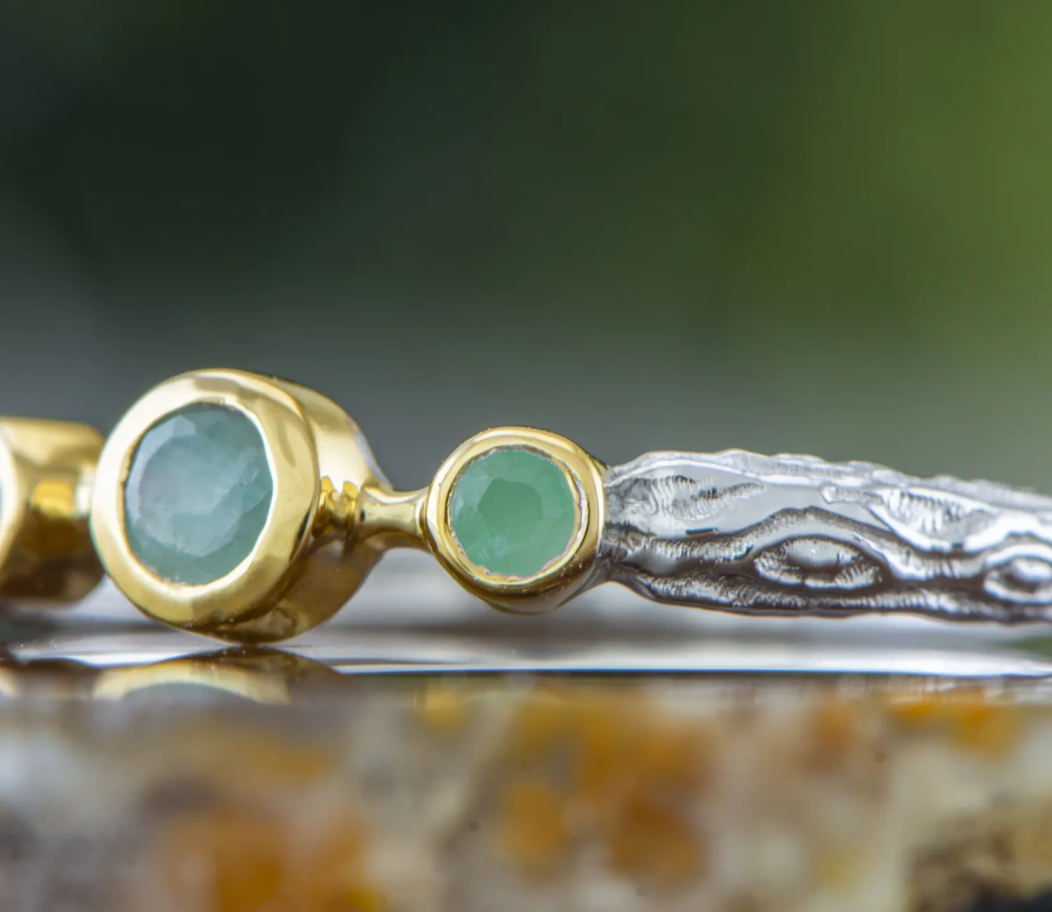 Ring mit Smaragden