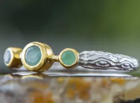 Ring mit Smaragden