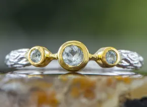 Ring mit Aquamarin