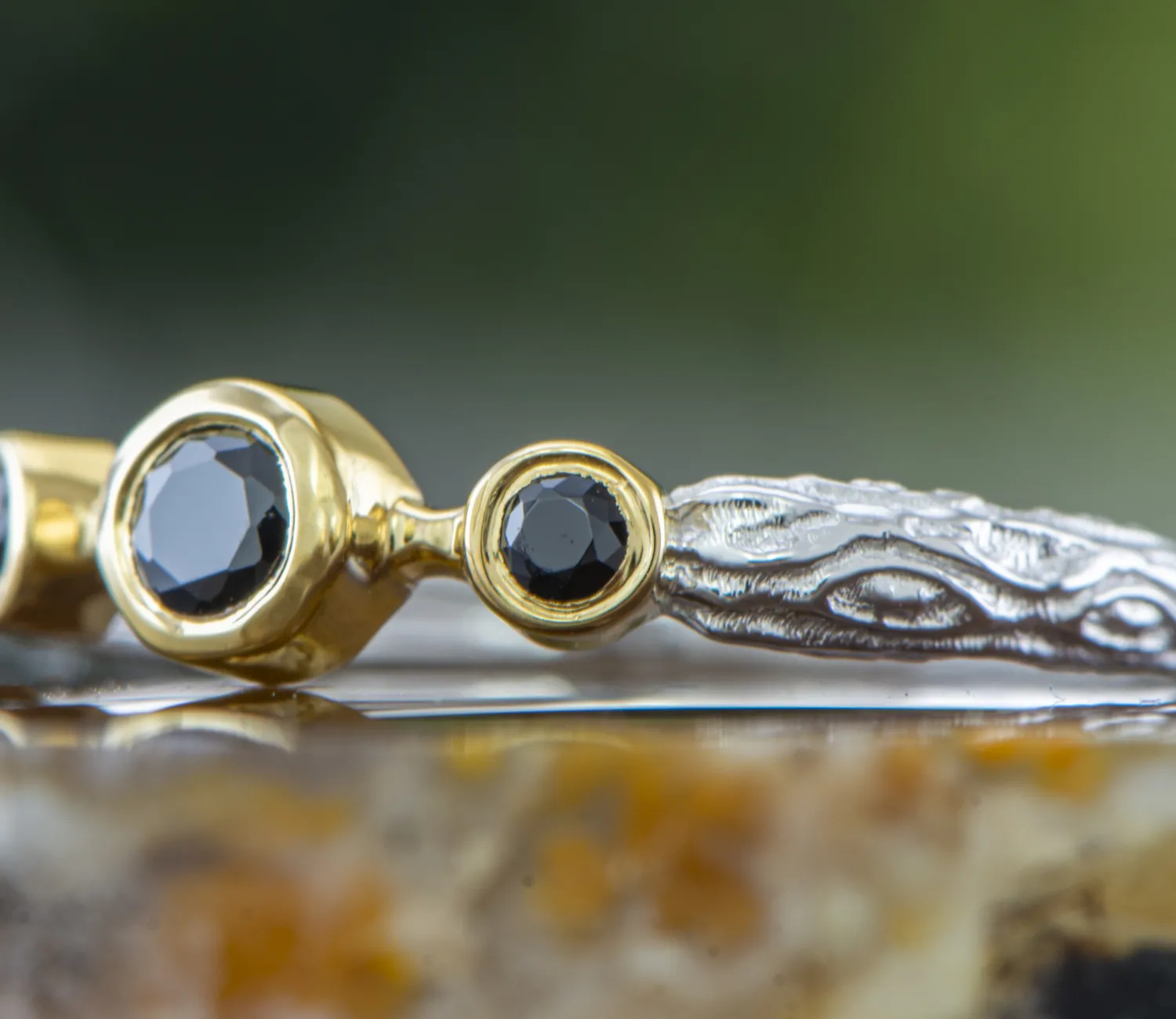 Silberring mit Onyx