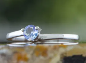Silberring mit Tansanit