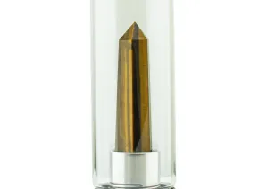 Wasserflasche mit Tigerauge
