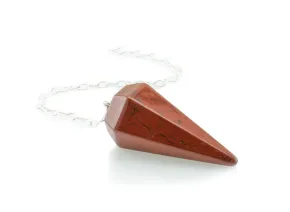 Pendulum aus rotem Jaspis