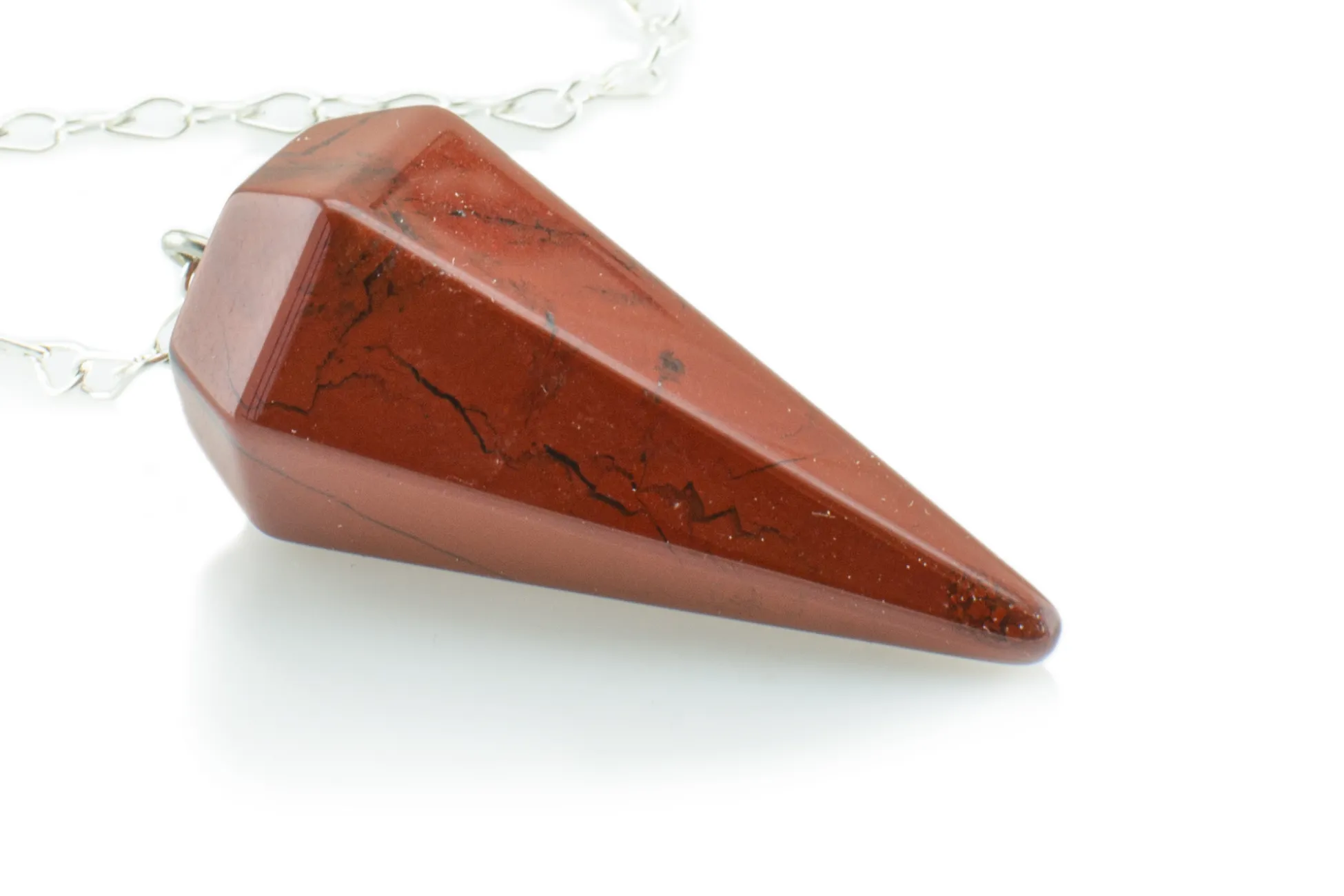 Pendulum aus rotem Jaspis