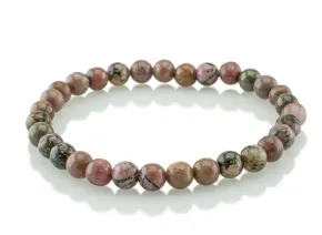 Armband aus Rhodonit