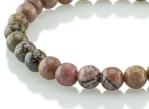 Armband aus Rhodonit