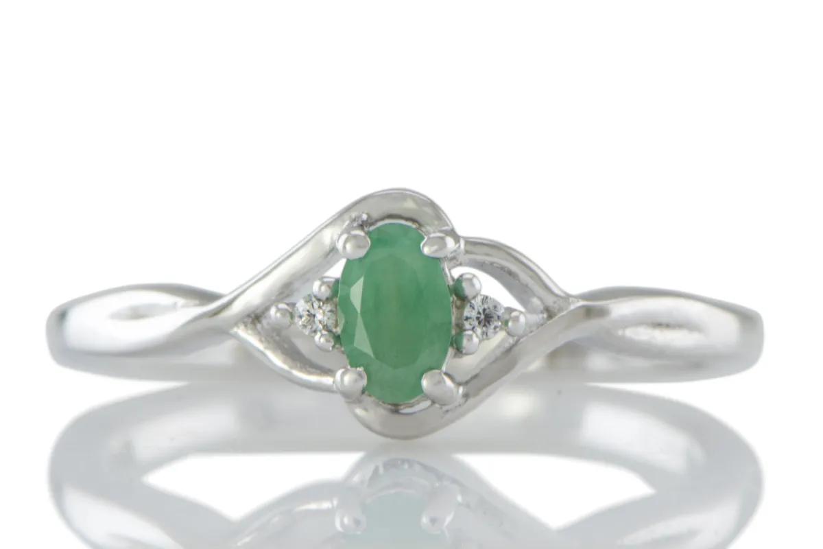 Ring mit Smaragd (Emerald)