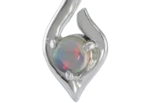 Silberanhänger mit Opal
