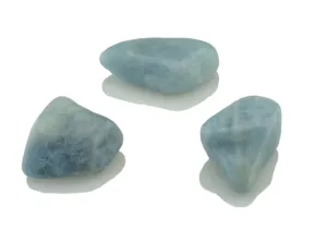 Polierter Aquamarin