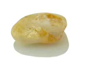 Polierter Citrin