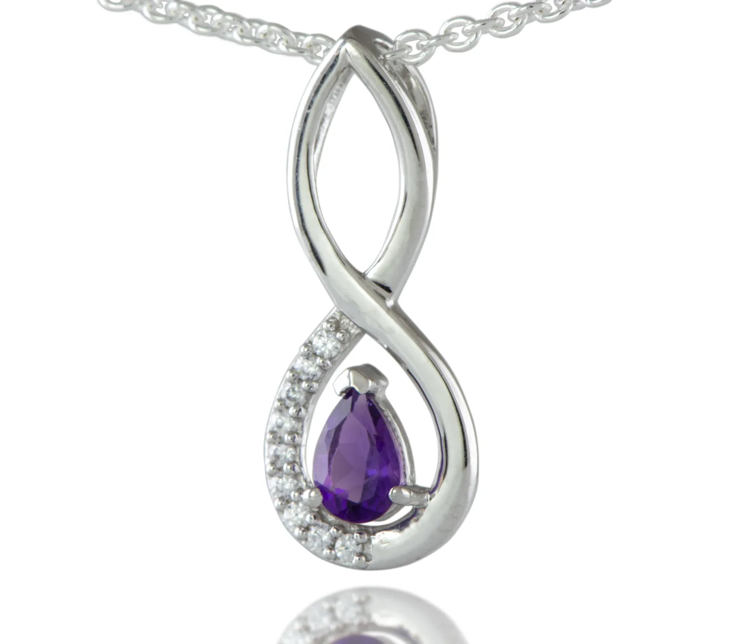 Silberanhänger mit Amethyst