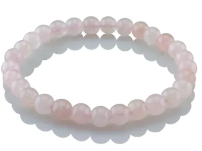 Rosenquarz Armband