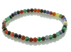 Armband aus Buntem Achat