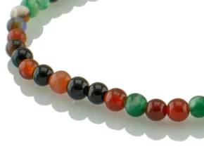 Armband aus Buntem Achat
