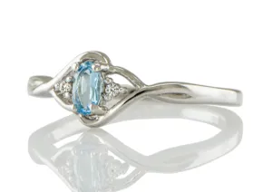 Ring mit Blauem Topas
