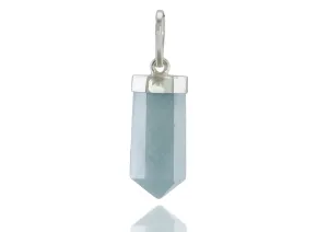 Silberanhänger mit Aquamarin