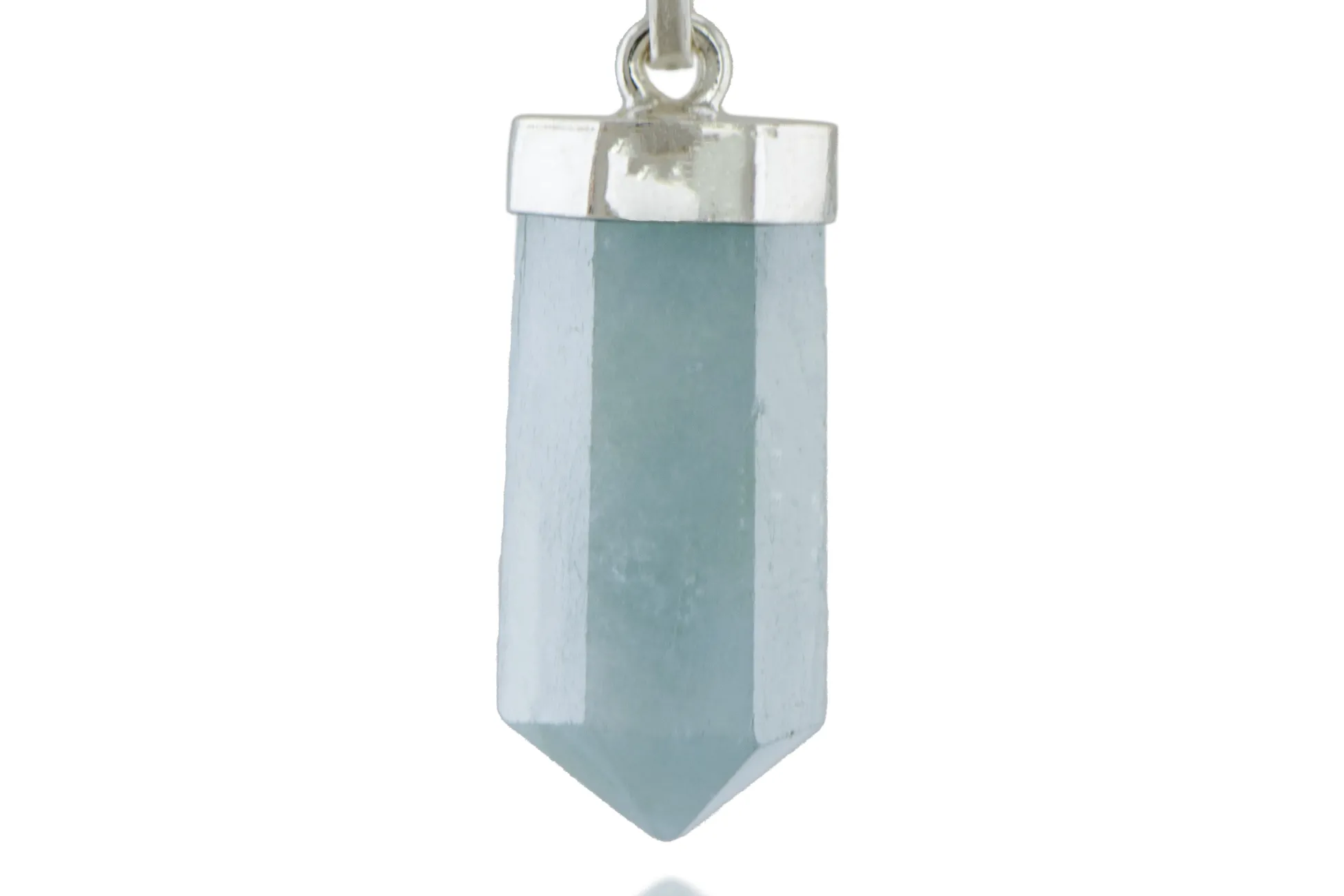 Silberanhänger mit Aquamarin