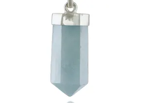 Silberanhänger mit Aquamarin