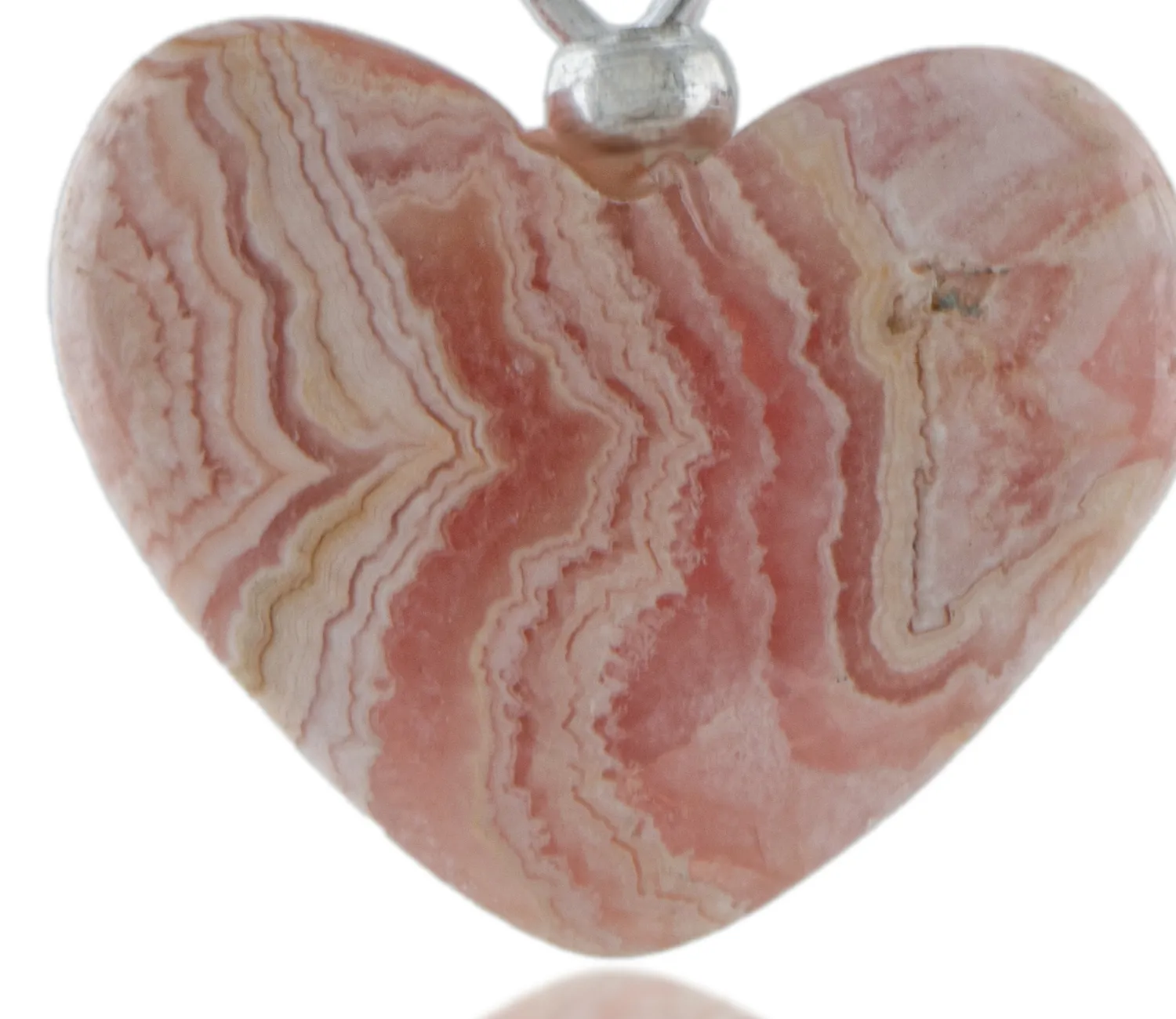 Herz aus Rhodochrosit