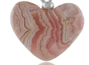 Herz aus Rhodochrosit
