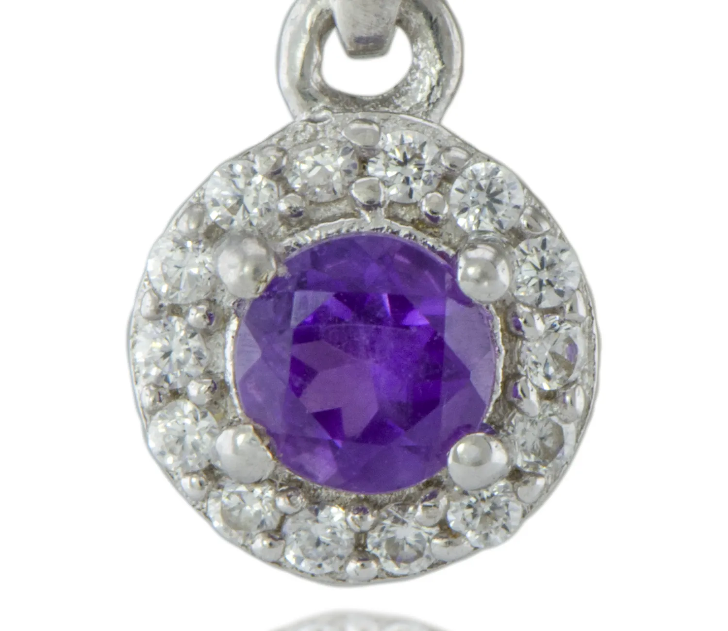 Silberanhänger mit Amethyst