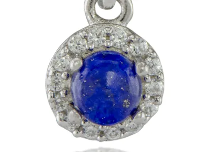 Silberanhänger mit Lapislazuli