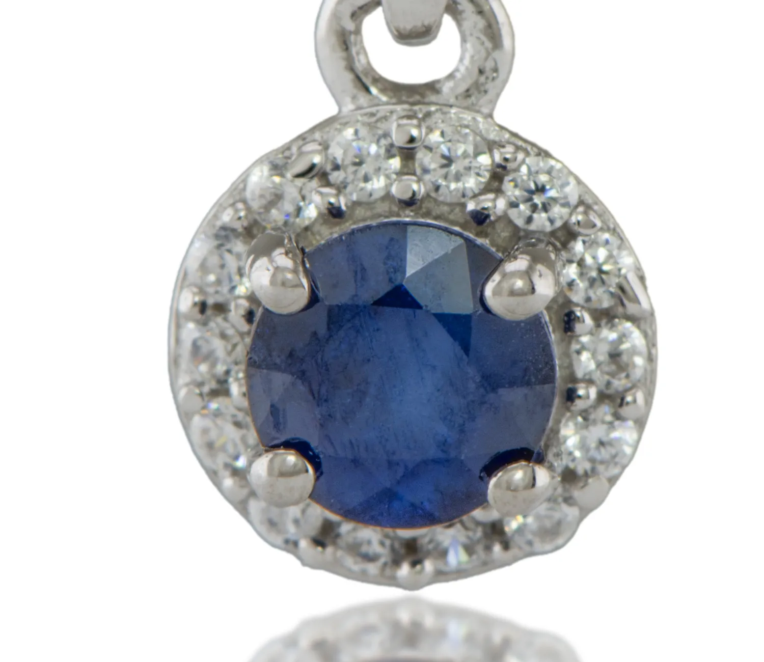 Blauer Saphir Anhänger