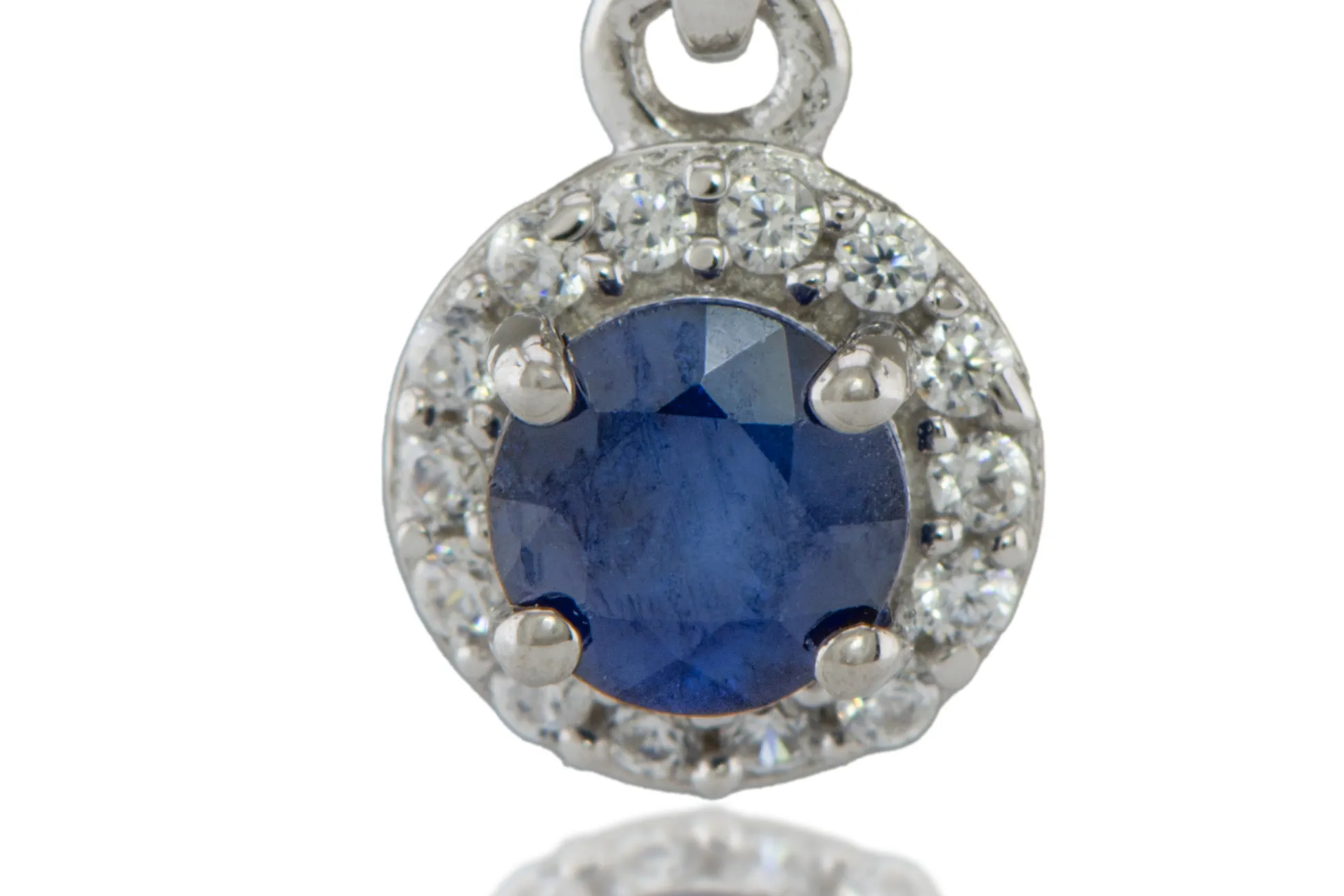 Blauer Saphir Anhänger