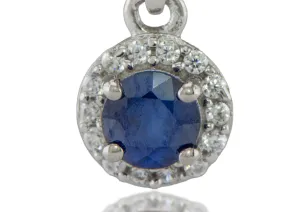 Blauer Saphir Anhänger