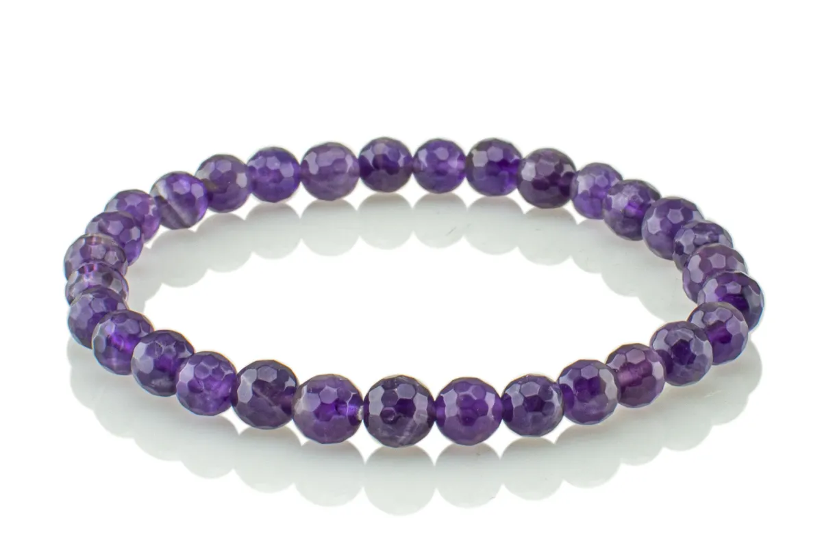 Armband aus Amethyst