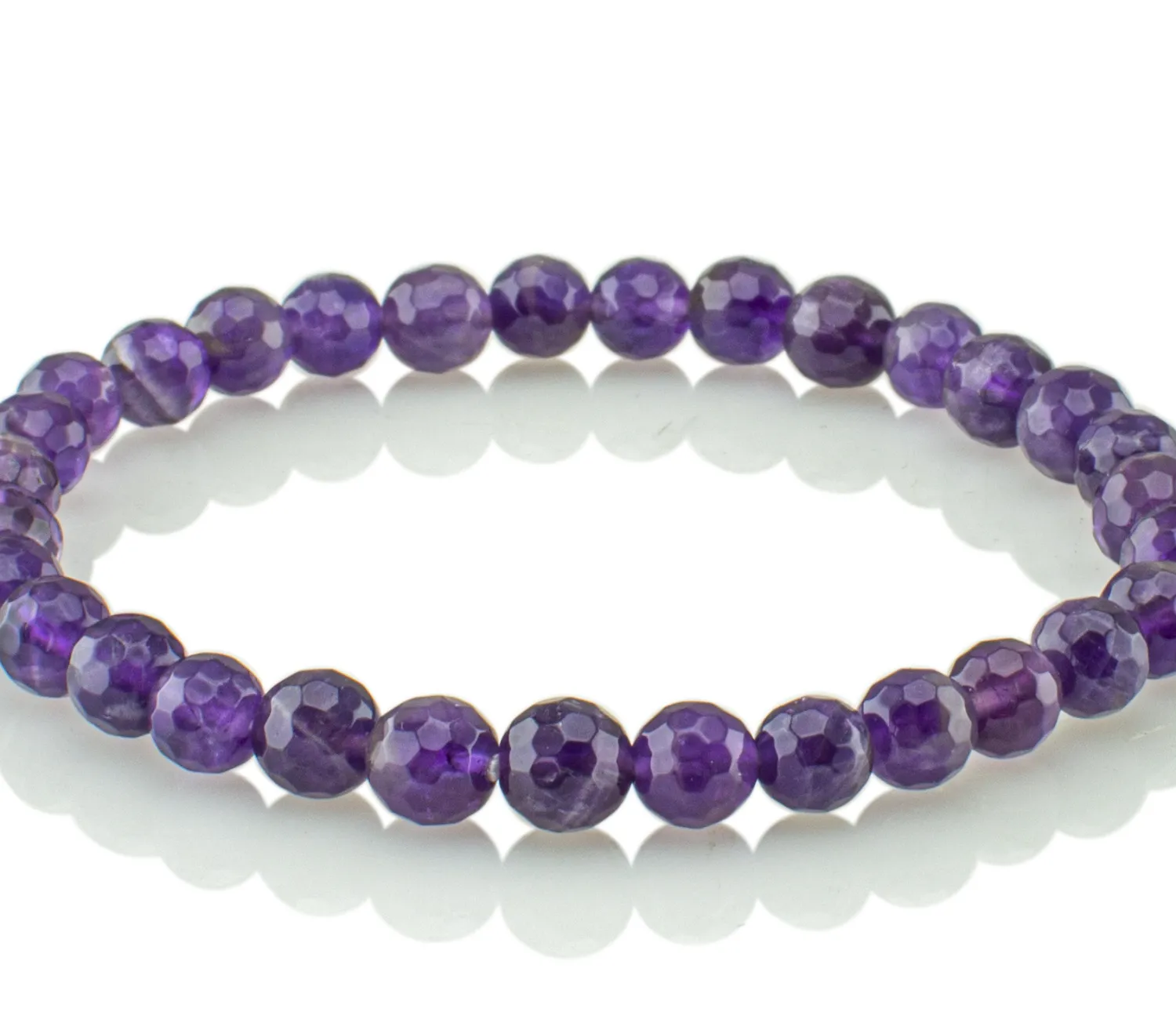 Armband aus Amethyst