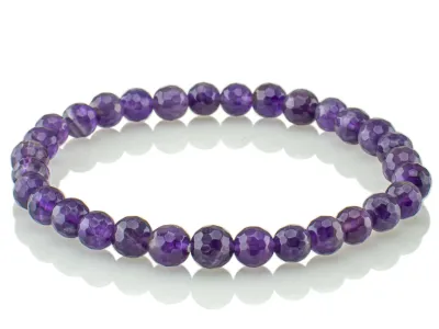 Armband aus Amethyst