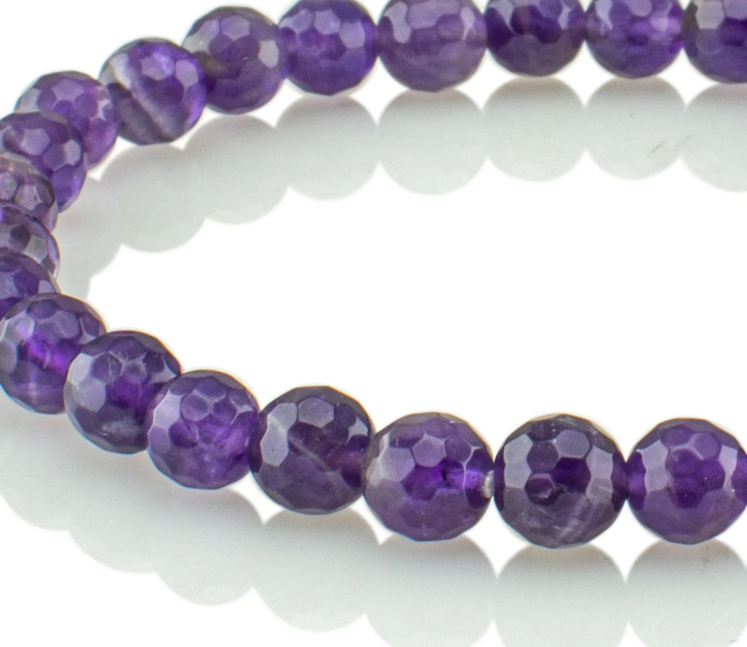 Armband aus Amethyst